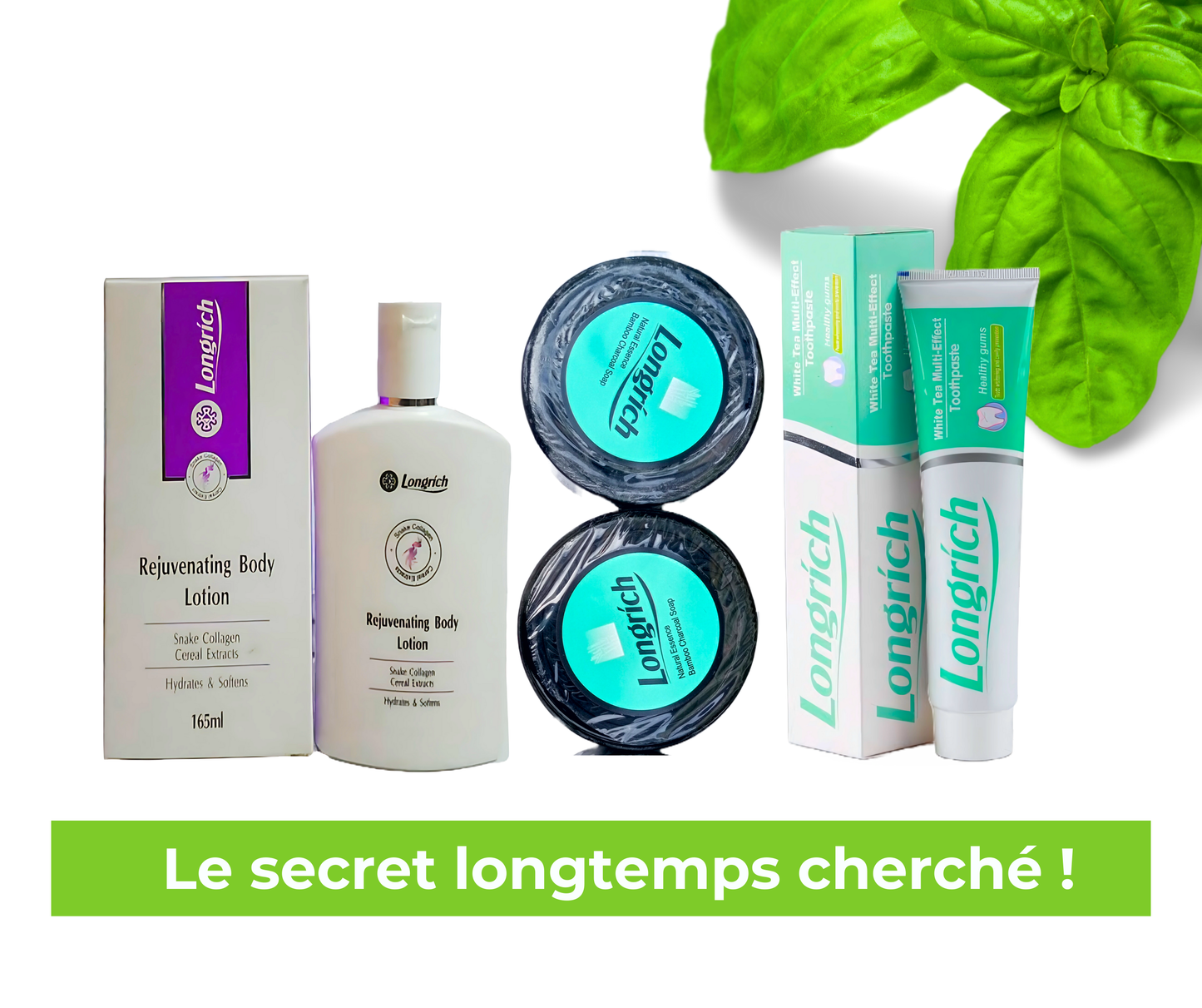 ROUTINE DE PEAU BELLE ET NATURELLE | GAMME LONGRICH