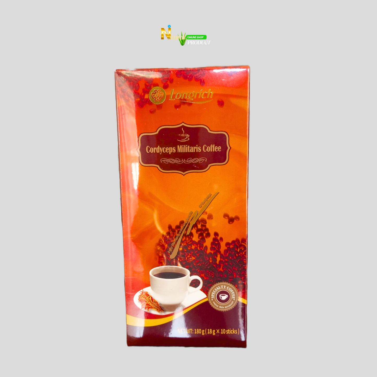 LE CAFE CORDYCEPS DECAFEINÉ DE LONGRICH MIRACULEUX