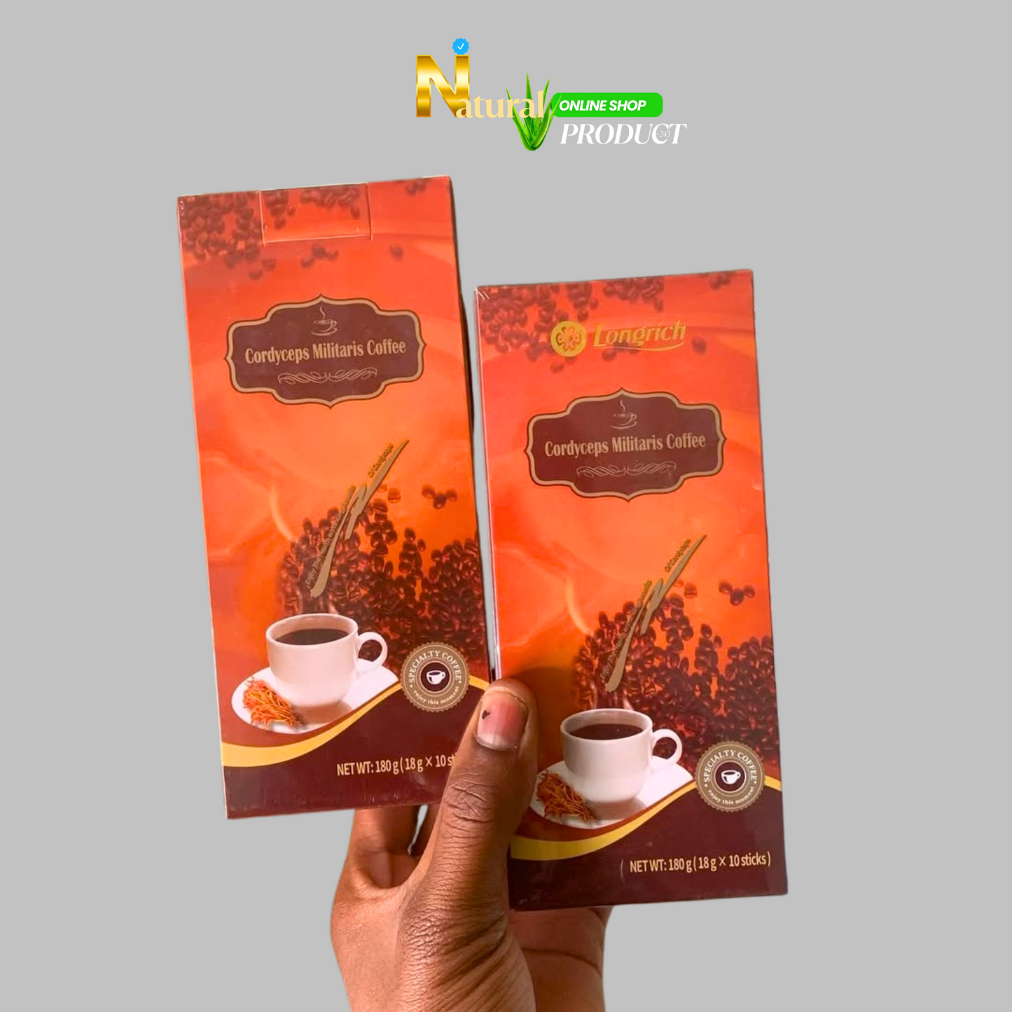 LE CAFE CORDYCEPS DECAFEINÉ DE LONGRICH MIRACULEUX
