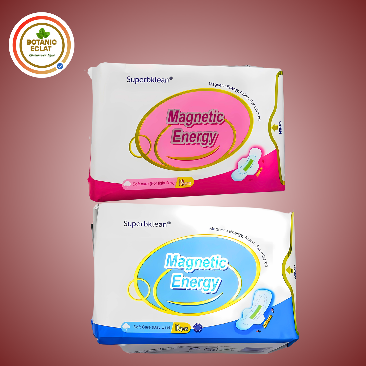 SERVIETTES HYGIÉNIQUES ANIONIQUES LONGRICH